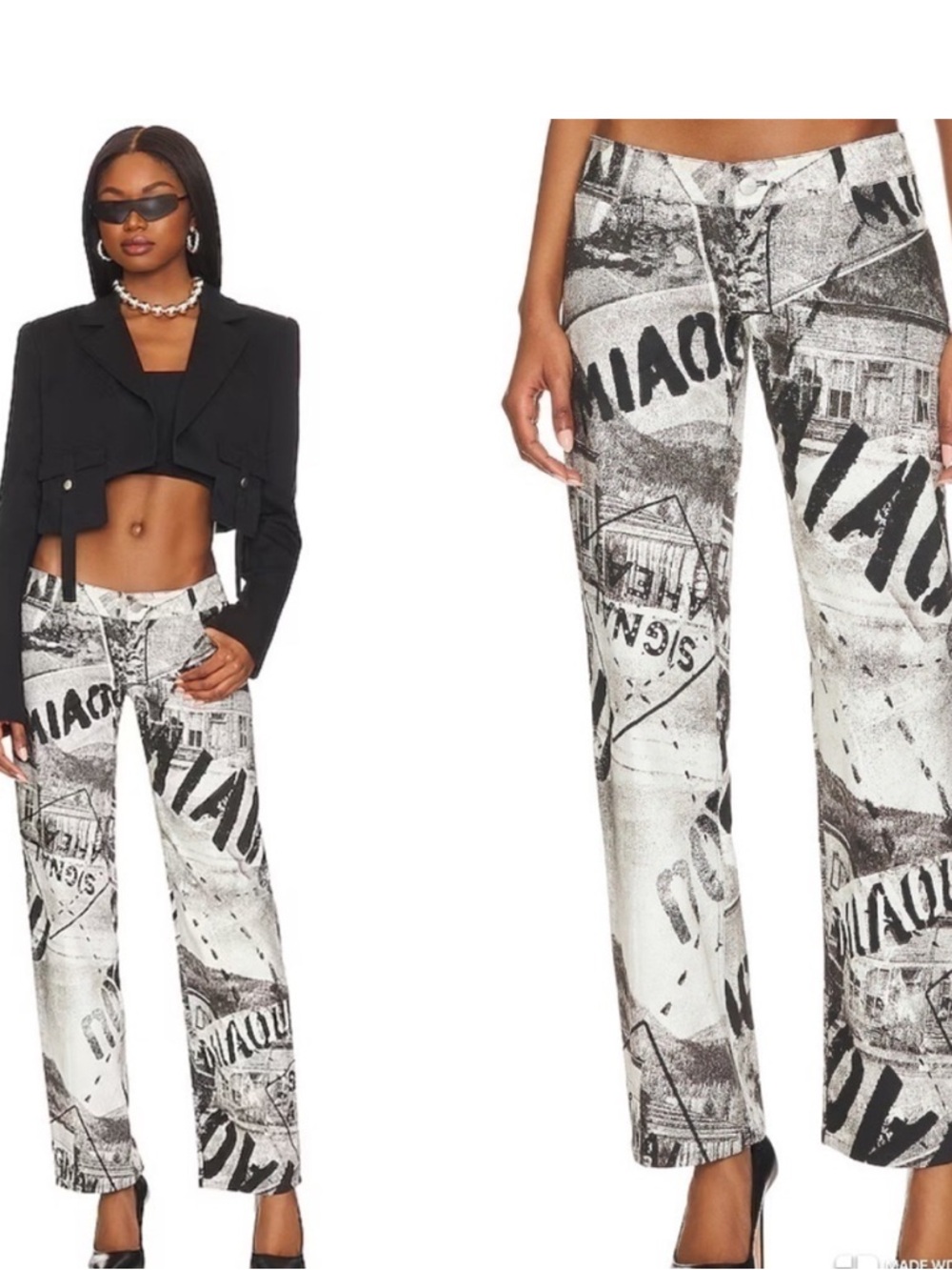 E women’s Miaou Atlas Pant in the Easy Rider print